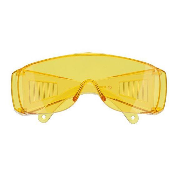 Окуляри захисні жовті, полікарбонат INTERTOOL SP-0082
