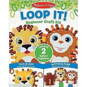 Набор для творчества Melissa&amp;Doug Бумажный кукольный театр Сафари (MD30186)