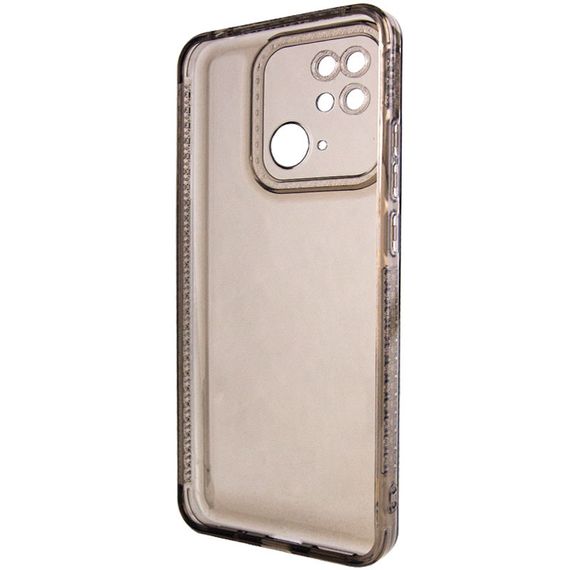 Чохол TPU Starfall Clear для Xiaomi Redmi 10C Сірий | Зображення 2