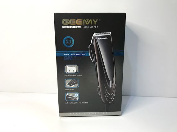 Профессиональная проводна машинка для стрижки волос Geemy GM-813 9 Вт | Зображення 7