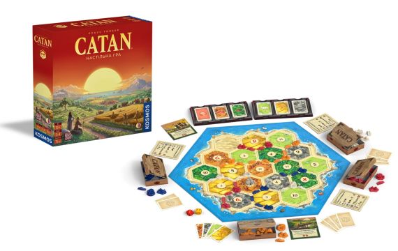 Настільна гра CATAN (Settlers of Catan) (українське видання) | Зображення 1