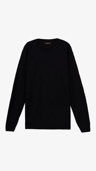 Джемпер однотонний чоловічий CLUB ju 52412 S Темно-синій shop (2000999221941)