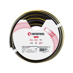 Шланг для води 4 шаровий, 1/2", 30 м, армований, PVC INTERTOOL GE-4105