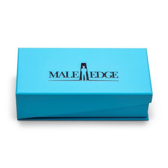 Экстендер для увеличения члена Male Edge Basic, ремешковый, вес всего 65гр, прочный пластик | Зображення 3