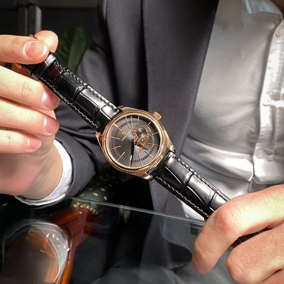 Чоловічий годинник Pagani Design PD-1689 Gold-Black | Зображення 4