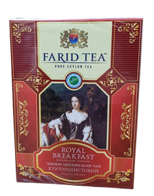 Чорний чай листовий Farid Tea «Королівський Сніданок»