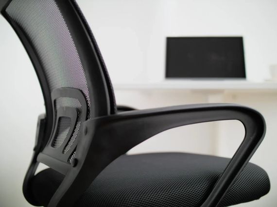 Кресло офисное на колесах Bonro Бонро B-619 Black (2 шт) (47000074) | Зображення 7