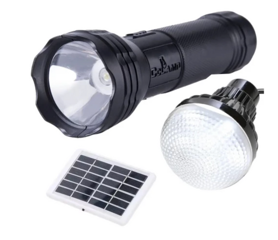 Портативний автономний світильник CL-038 для кемпінгу та дому ∙ LED-ліхтар CL-038 із сонячною зарядкою
