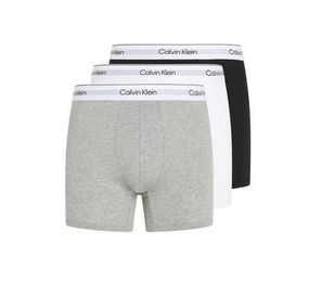 Набір чоловічих анатомічних трусів боксерів подовжений фасон Calvin Klein men boxer 3 шт в наборі.