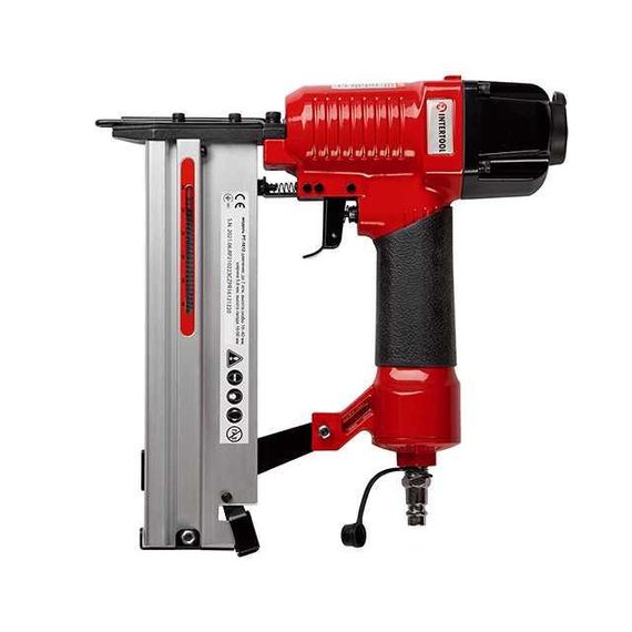 Степлер пневматичний комбінований під скобу та цвяхи INTERTOOL PT-1612