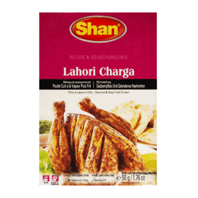 Суміш спецій для курки  Lahori Chargha Masala 50г Shan 788821037183