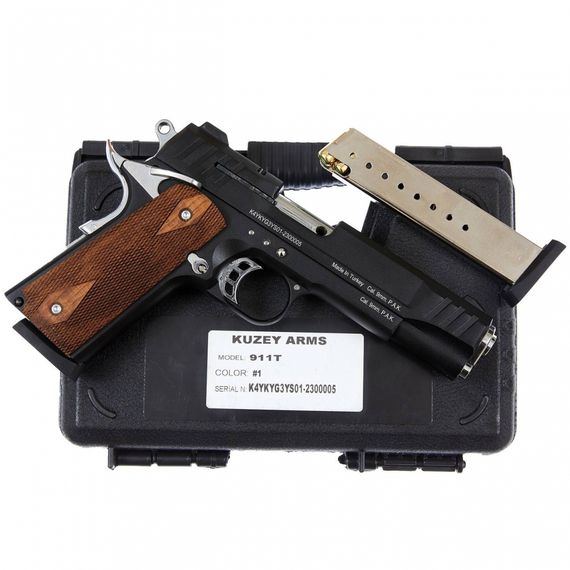 KUZEY 911T#1 Black/Brown Wooden Grips + магазин | Зображення 3