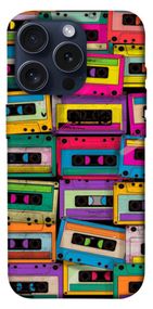 Чохол з картинкою Cassette для Apple iPhone 15 Pro (6.1")