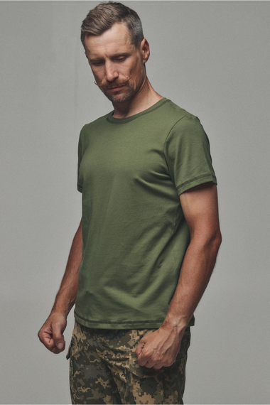 Футболка тактична Cool-Cotton Хакі M (48) | Зображення 1
