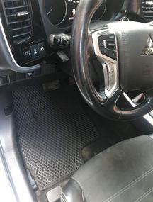 Килимки EVA P-HEV (чорні) для Mitsubishi Outlander 2012-2021 рр