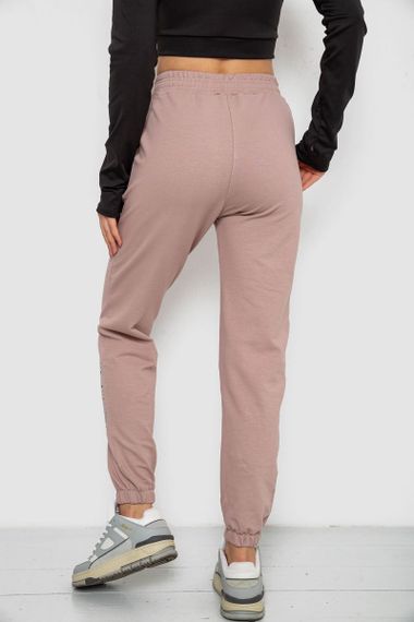 Спортивні штани жіночі 238R325, колір мокко, 238R57673 | Зображення 3