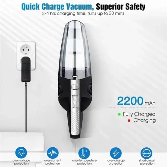 Автомобільний пилосос VACCUM CLEANER E-6 XL-830 | Зображення 5