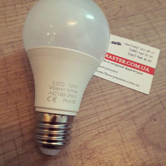 Світлодіодна Led-лампа Parkson 18w ватів на 220v вольтів E27 | Зображення 5