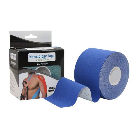 Кінезіо тейпи Kinesiology tape, 2см х 5м ∙ Еластичний пластир – тейп для тіла, спини та шиї в рулоні | Зображення 1