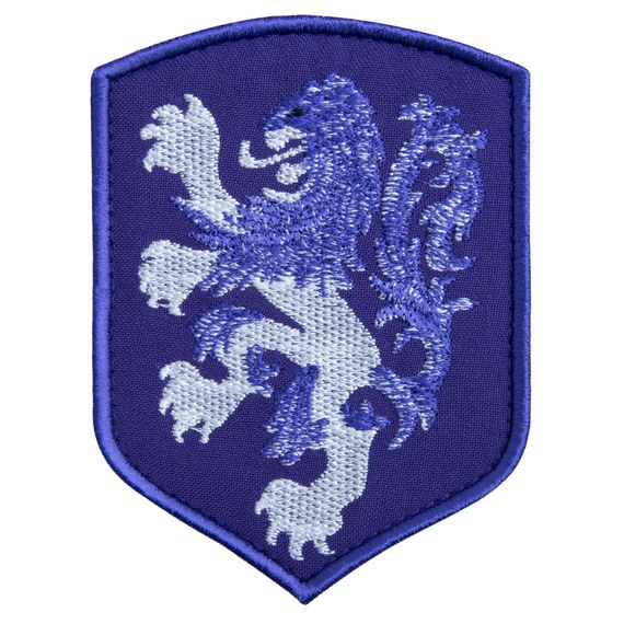 Шеврон IDEIA 86989 Україна 8*10  Габардин фіолетовий