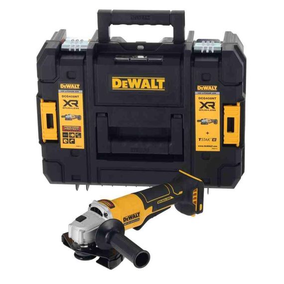 Шлифмашина угловая - болгарка аккумуляторная бесщёточная DeWALT DCG408NT | Зображення 7