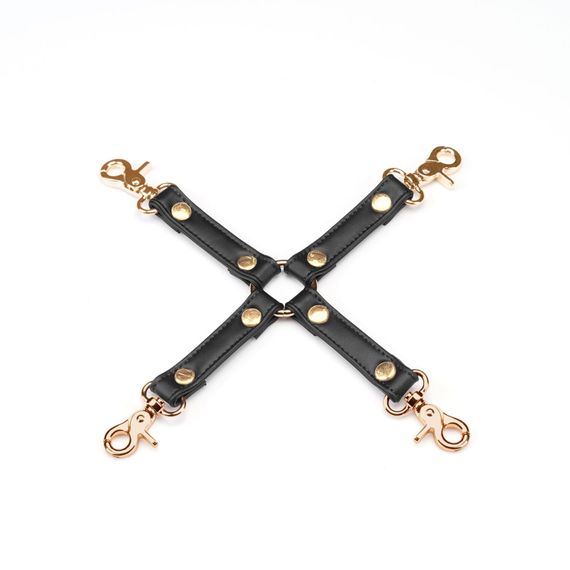Крестовина Liebe Seele Black Organosilicon Hogtie Черный One Size | Зображення 1
