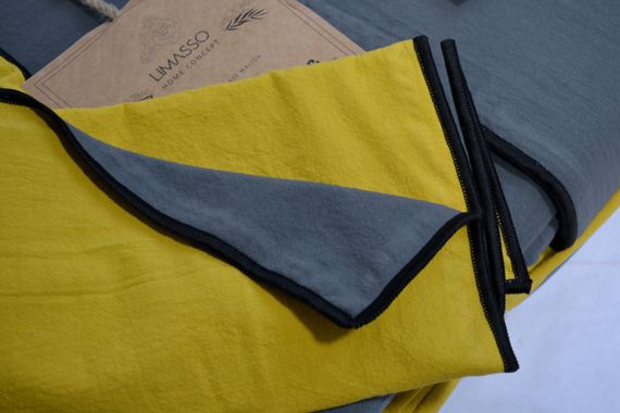 Постельное белье Limasso Stonewashed Essualte 200 х 220 см Honey - Castle Rock | Зображення 6