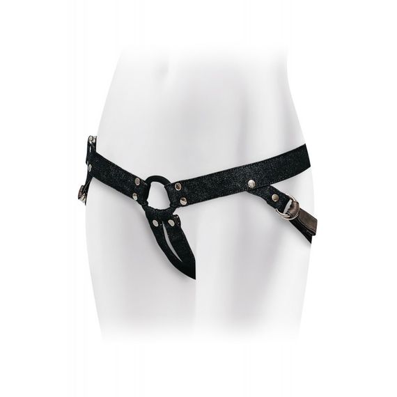 Трусики для страпона Adrien Lastic Strap-ON Harness черные sexstyle