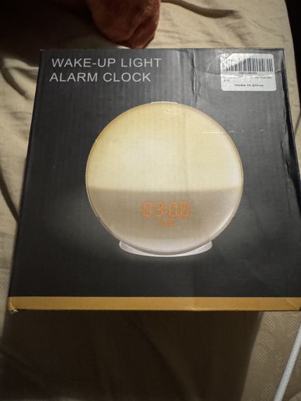 Смарт будильник нічник Wake-up Light з імітацією світанку і заходу з FM-радіо | Зображення 3