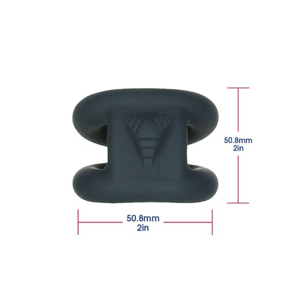 Подвійне ерекційне кільце LUX Active – Tug – Versatile Silicone Cock Ring | Зображення 1