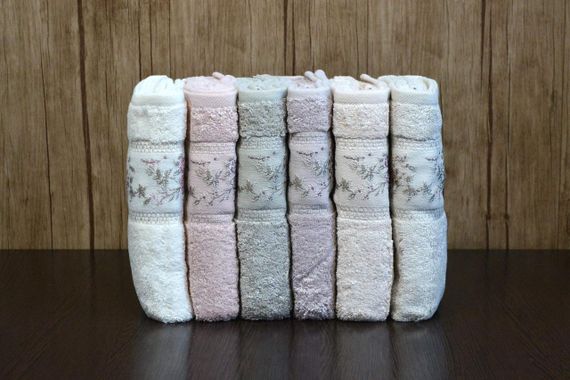 Набор бамбуковых полотенец 50х90 см Pupilla Ronesans 6 шт. | Зображення 3