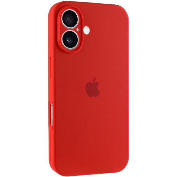 Чехол Silicone Case Full Camera Protective (AA) для Apple iPhone 16 Plus (6.7") Красный / Red