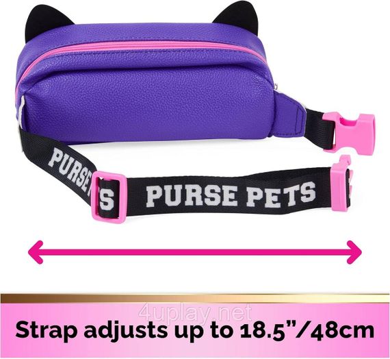 Интерактивная сумочка на пояс со светом Гепард Оригинал Purse Pets Savannah Spotlight Belt Bag Interactive Pet | Зображення 4