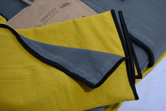 Постільна білизна Limasso Stonewashed Essualte 200 х 220 см Honey - Castle Rock | Зображення 6