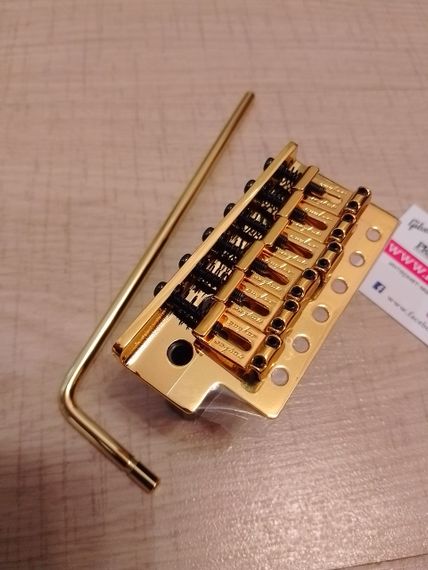 Тремоло бридж Guyker для электрогитары stratocaster gold | Зображення 2