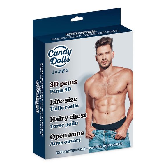 Надувна секс лялька Candy Dolls James Sex Aura