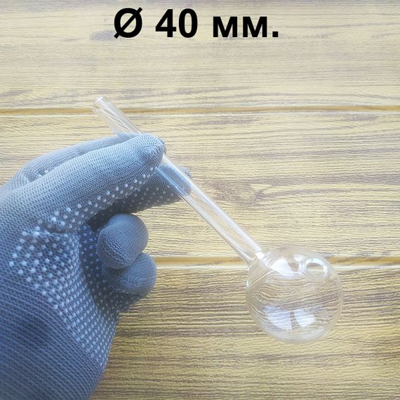 Стеклянная трубка Globe Long Oil Clear