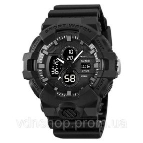 Практичные мужские часы SKMEI 2117BK, Электронные спортивные часы Защитные тактические VA-50