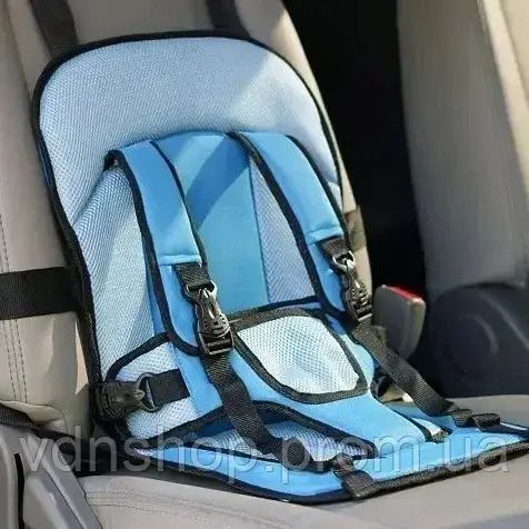 Безкаркасне дитяче автокрісло, крісло для дитини в машину, дитяче автомобільне крісло | Зображення 4