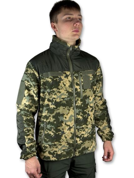 Тактична чоловіча флісова кофта, Колір: Піксель Розмір: 56 | Зображення 1