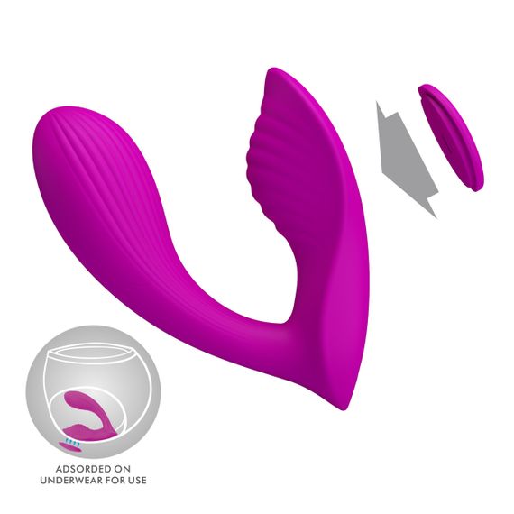 Вибростимулятор PRETTY LOVE ZICO, Wireless remote control Memory function 10 vibration functions Sex Aura | Зображення 3