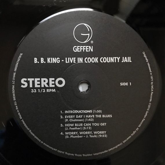 Вінілова платівка B.B. King - Live In Cook County Jail [LP] | Зображення 3