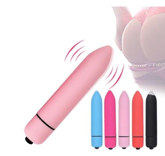 Компактний мінівібратор, ВіброПуля з 10 режимами вібрації пудра sexstyle | Зображення 1