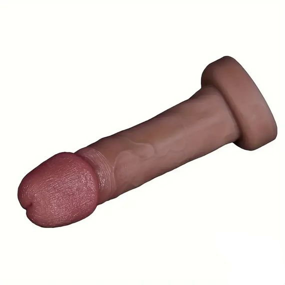 Реалістичний силіконовий дилдо RealTouch Curve L з присоскою 220*59 mm | Зображення 3