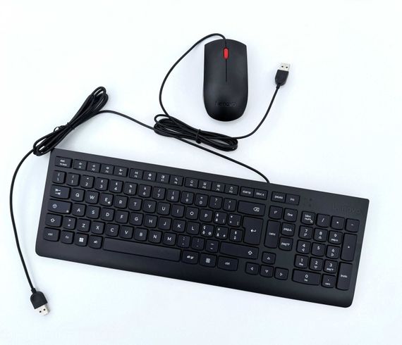 Моноблок Lenovo ThinkCentre Neo 50a 27 Gen 5 / 27" (1920x1080) IPS / Intel Core i5-13420H (8 (12) ядер по 3.4 - 4.6 GHz) / 16 GB DDR5 / 512 GB SSD / Intel UHD Graphics / WebCam / 2x 3W / Клавиатура и мышка | Зображення 2
