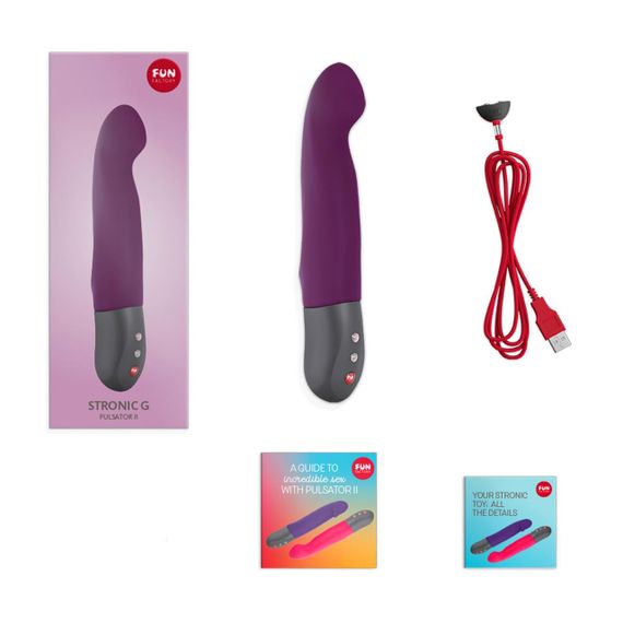 Пульсатор для точки G Fun Factory STRONIC G FORTE sage green, 8 режимів, суперпотужний Sex Aura | Зображення 5