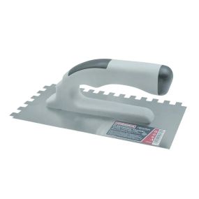 Терка з нержавіючої сталі CLASSIC, 130x270 мм, зуб 10x10 мм, двокомпонентна ручка, HAISSER (арт. 37434)