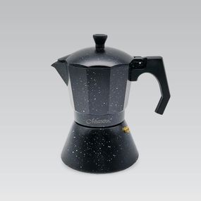 Кофеварка гейзерная алюминиевая Maestro MR-1667-9, 450 мл (на 9 чашек), для дома и офиса