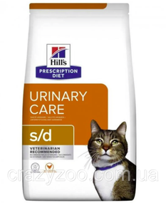 Сухой корм для котов Hill's Prescription Diet Feline s/d Chicken с курицей 3 кг 605897
