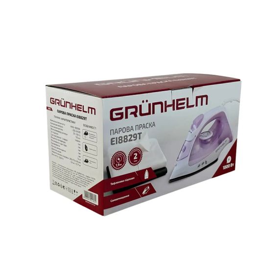 Праска Grunhelm EI8829T 1800 Вт рожева | Зображення 7